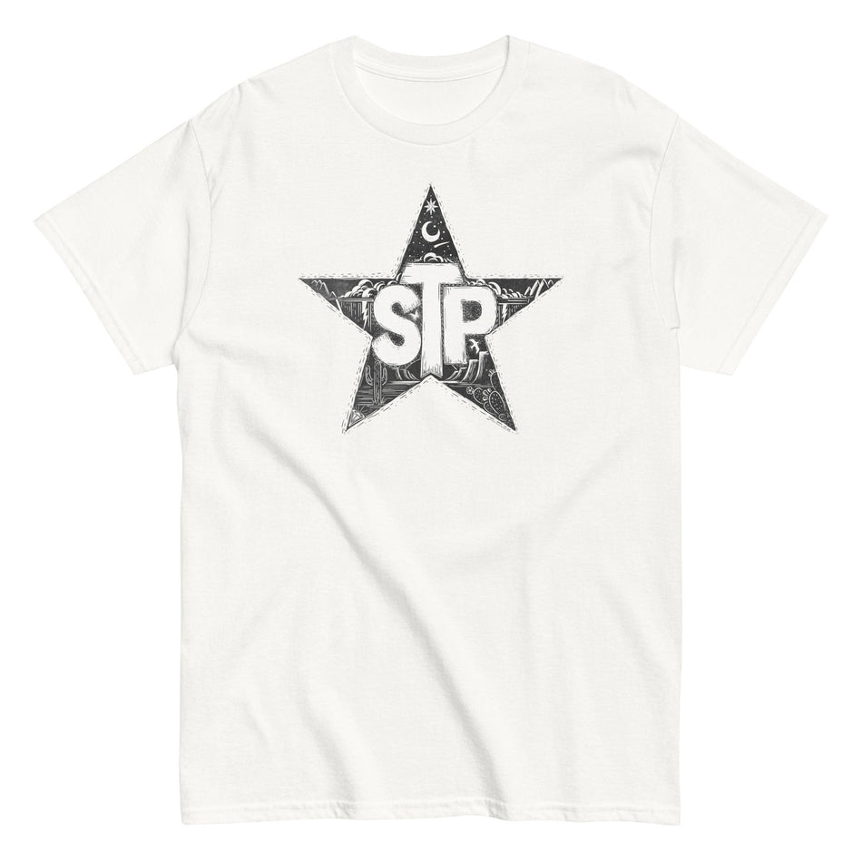MerchMoment Stone Temple Pilots - Star T-Shirt White