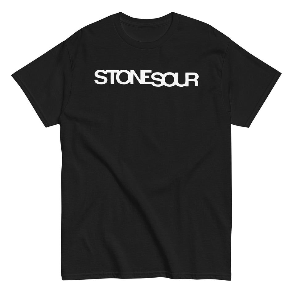 MerchMoment Stone Temple Pilots - StoneSour Slant T-Shirt Black