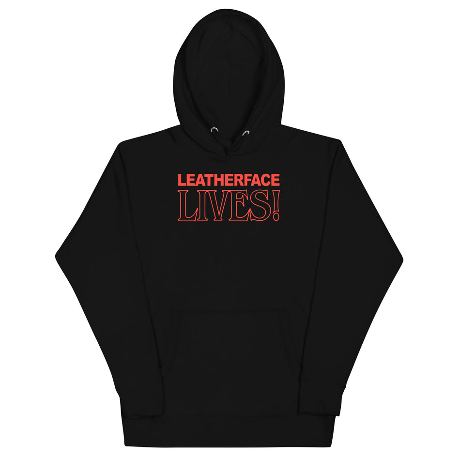 MerchMoment Texas Chainsaw - Massacre - Leatherface Lives! Hoodie Black