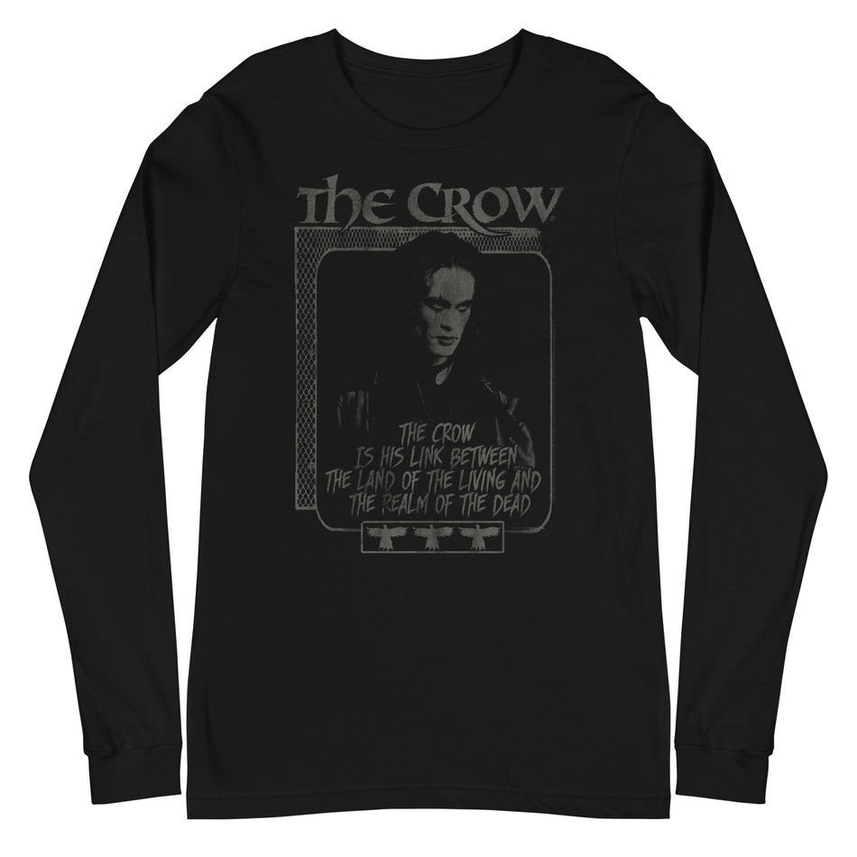 MerchMoment The Crow - Eulogy Long Sleeve T-Shirt Black