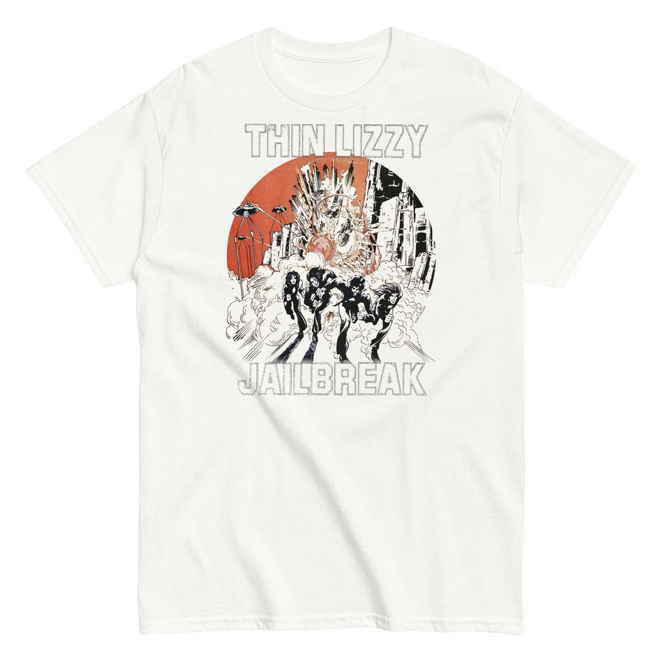 MerchMoment Thin Lizzy - Arctic Jail T-Shirt White