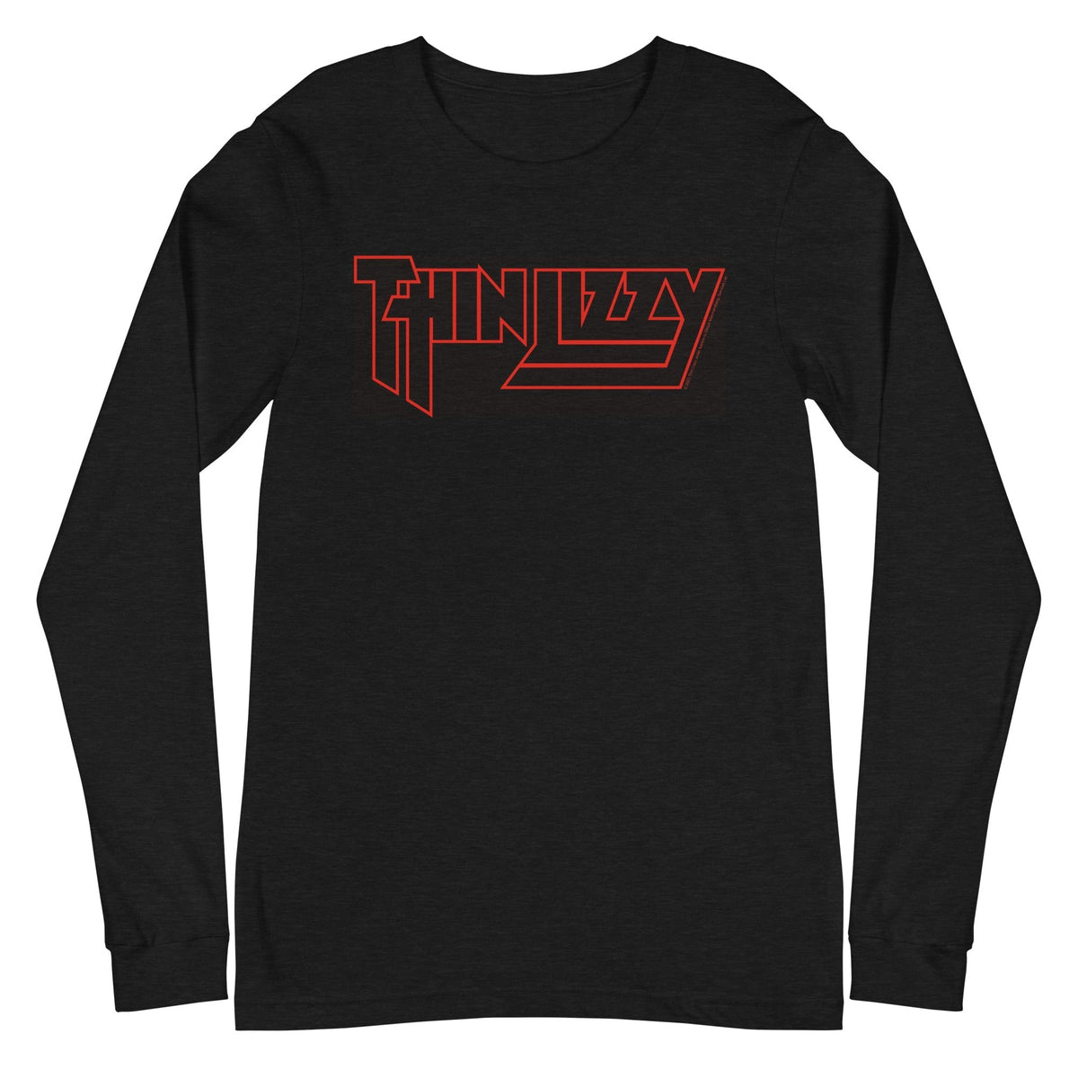 MerchMoment Thin Lizzy - Classic Logo Long Sleeve T-Shirt Black