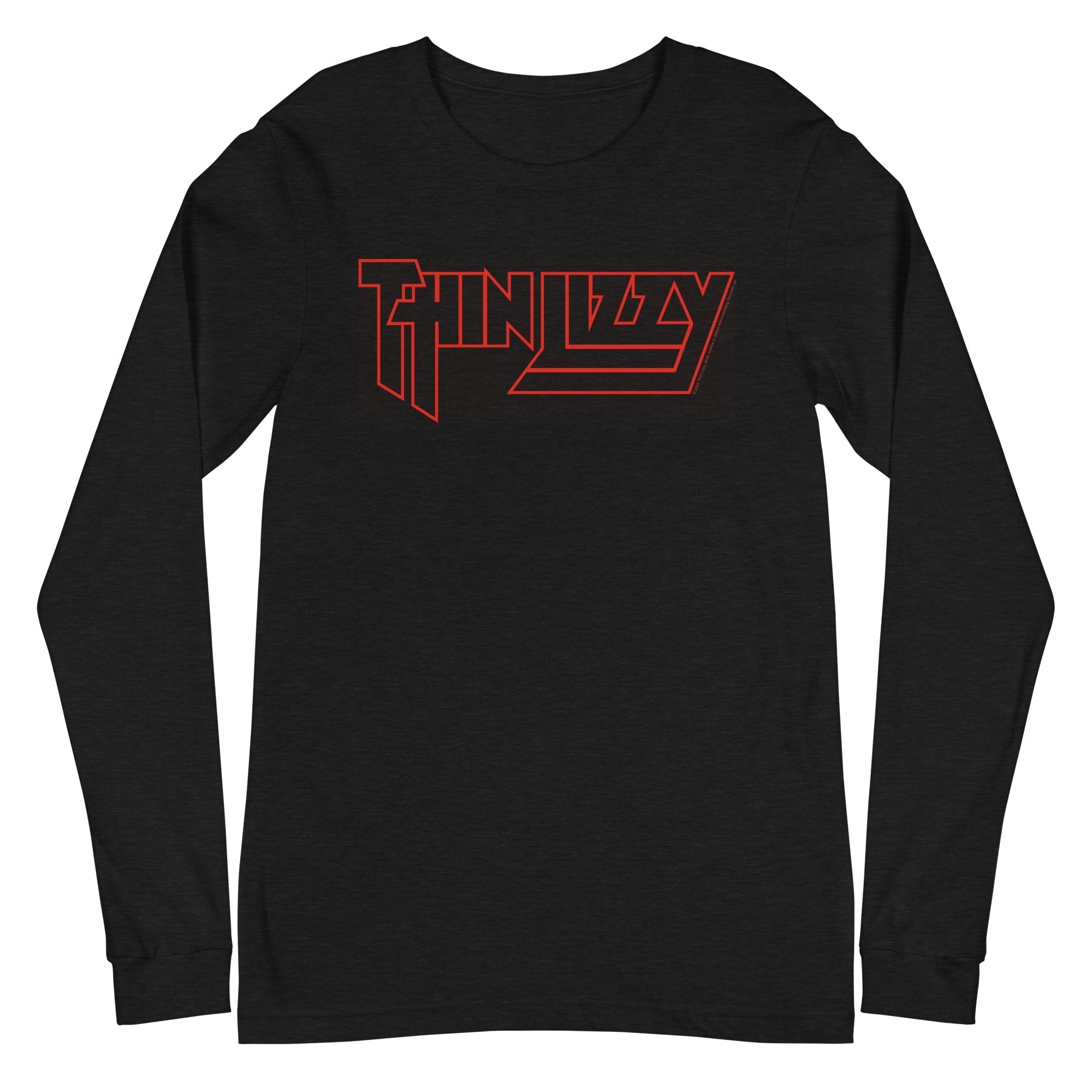 MerchMoment Thin Lizzy - Classic Logo Long Sleeve T-Shirt Black