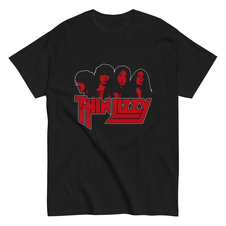 MerchMoment Thin Lizzy - Profile T-Shirt Black