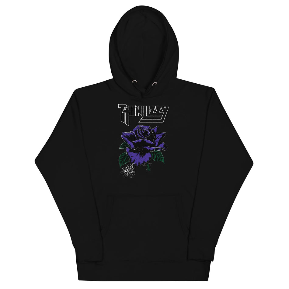 MerchMoment Thin Lizzy - White Outline Hoodie Black
