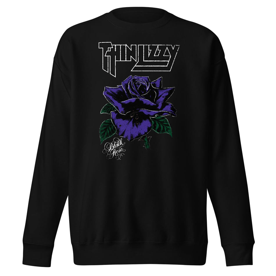 MerchMoment Thin Lizzy - White Outline Sweatshirt Black