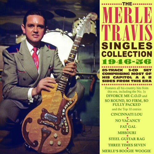 Merle Travis Singles Collection 1946-56 - 3-Disc CD Album