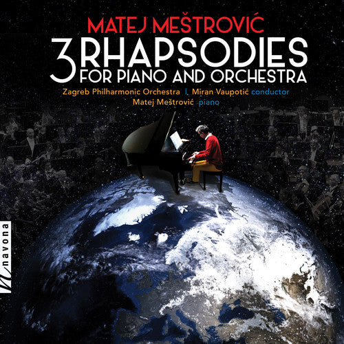 Mestrovic / Zagreb Philharmonic Orchestra 3 Rhapsodies for Piano & Orchestra - CD Album