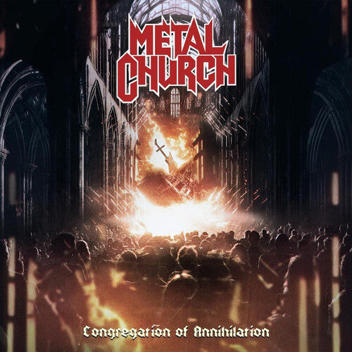 Metal Church Congregation Of Annihilation - Record Album - Vinyl LP