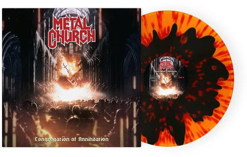 Metal Church Congregation Of Annihilation - Record Album - Vinyl LP