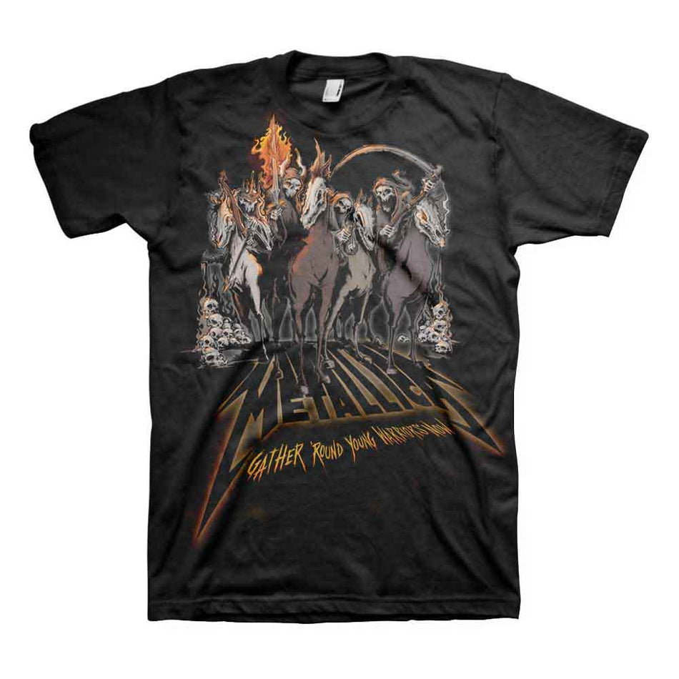 Metallica 40th Anniversary Horsemen Black