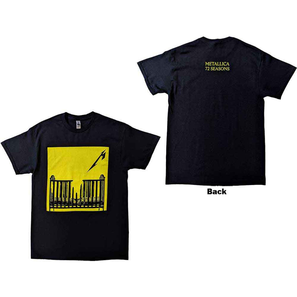 Metallica 72 Seasons Burnt Crib Black