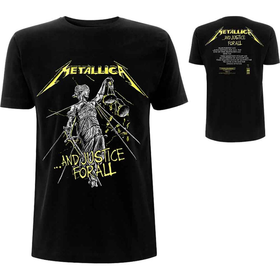 Metallica And Justice For All Tracks Black