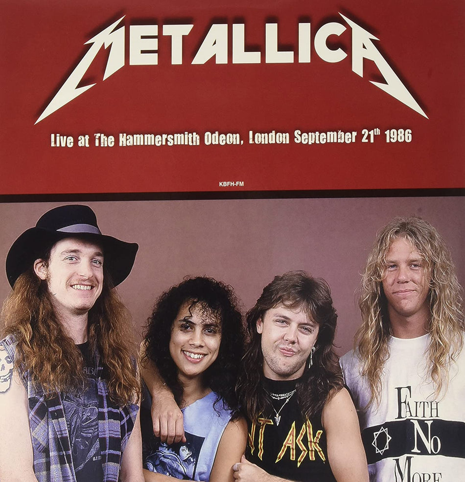 Metallica Live At The Hammersmith Odeon London September 21th 1986 (Red Vinyl) [Import]