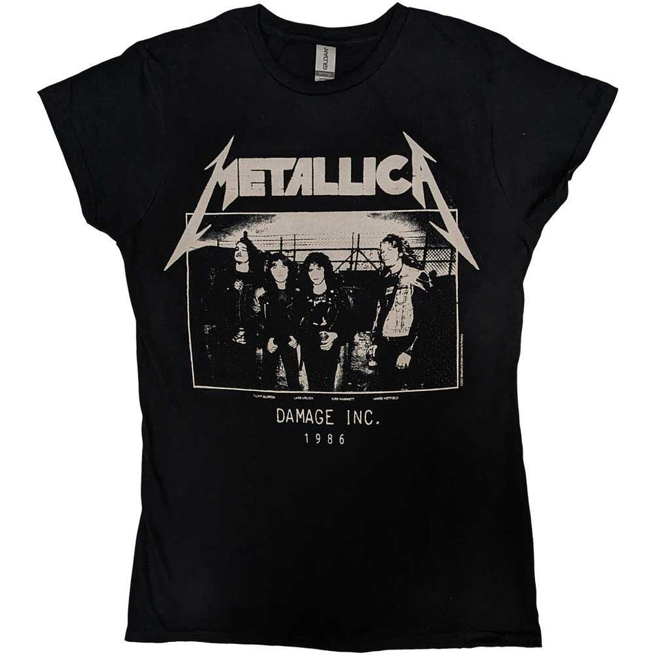 Metallica Masters of Puppets Photo Damage Inc Tour Black