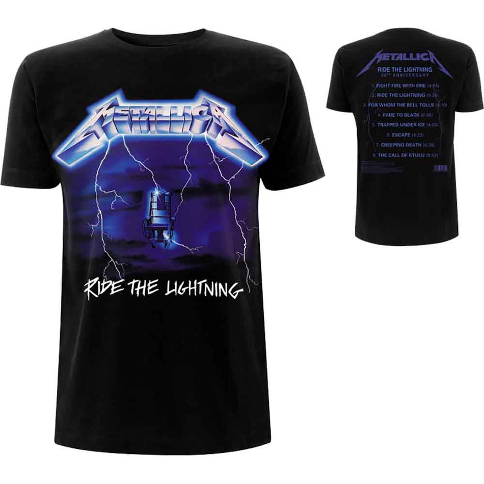 Metallica Ride The Lightning Tracks Black
