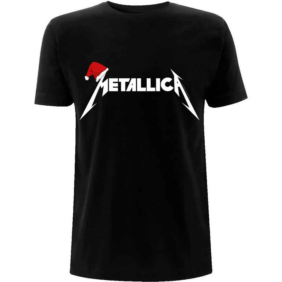 Metallica Santa Hat Logo Black