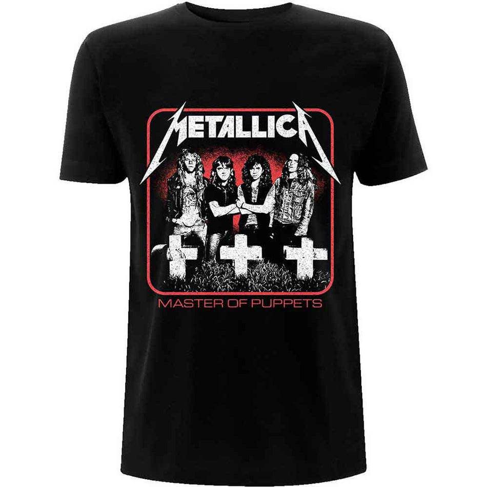 Metallica Vintage Master of Puppets Photo Black