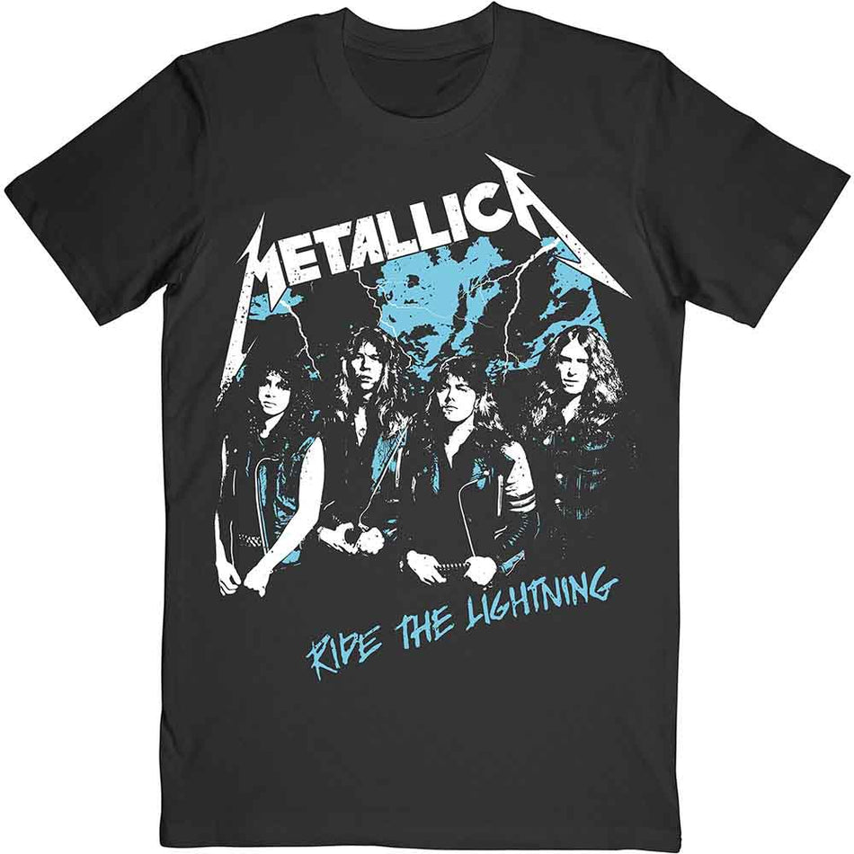 Metallica Vintage Ride The Lightning Black