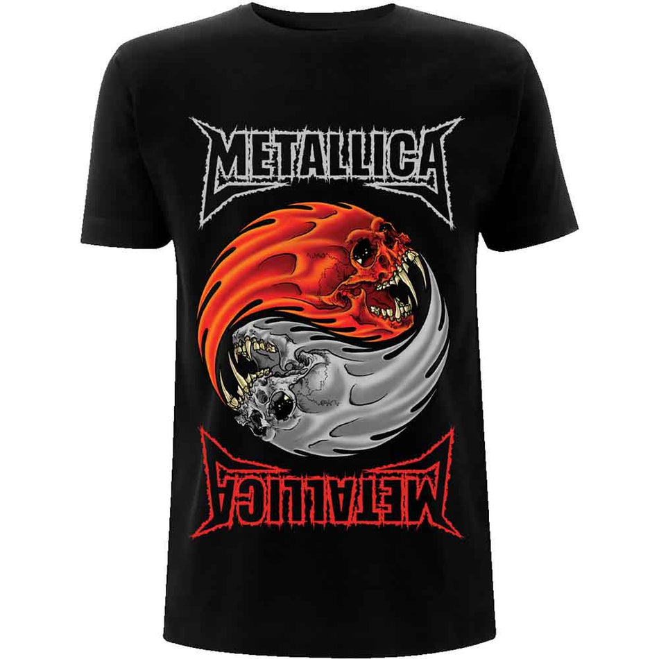 Metallica Yin Yang Black