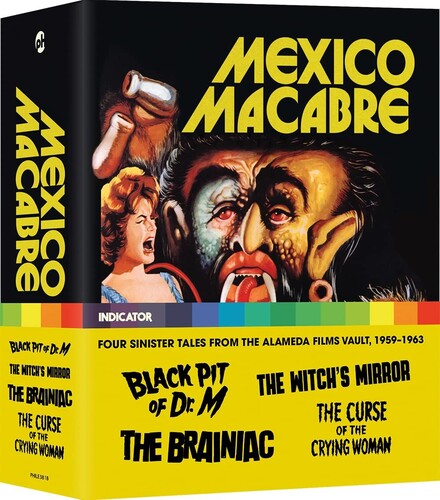 Mexico Macabre: 4 Sinister Tales From the Alameda Mexico Macabre: Four Sinister Tales From the Alameda Films Vault, 1959-1963 - 4-Disc Blu-Ray Set