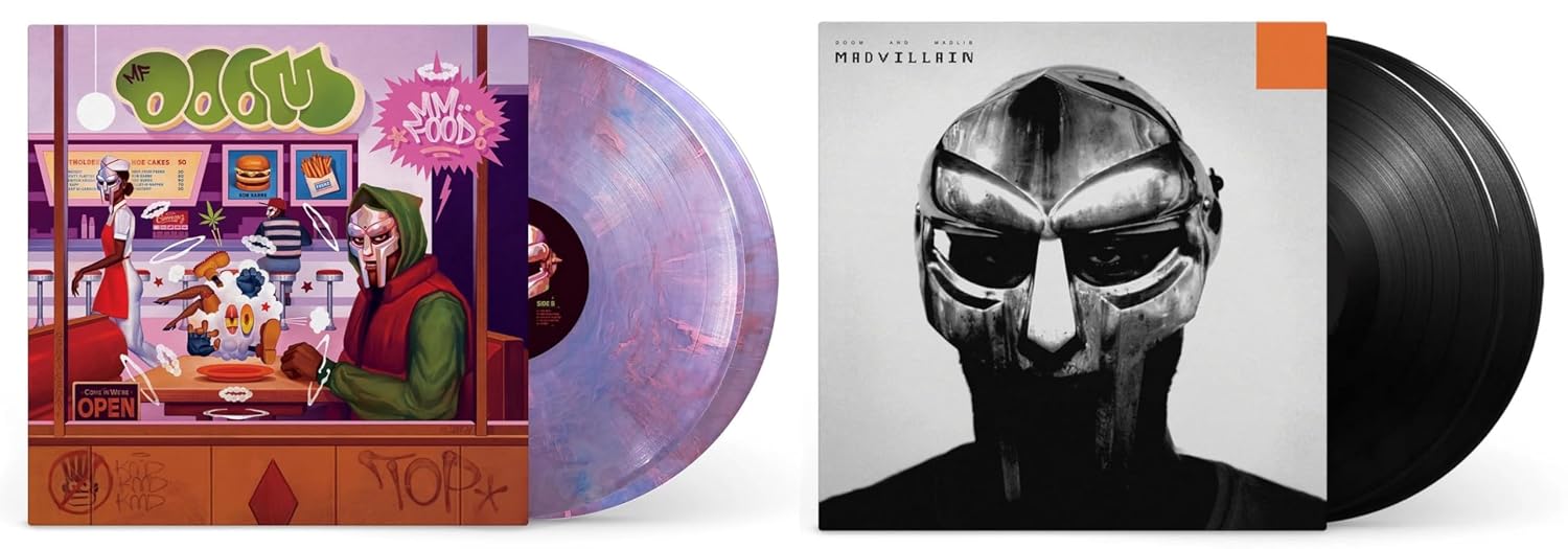 Mf Doom MF Doom & Madvillain: 2 Album Record Collection - Mm..Food 20th Anniversary and Madvillainy - 4 LP Set - Music & Perfomance - Vinyl