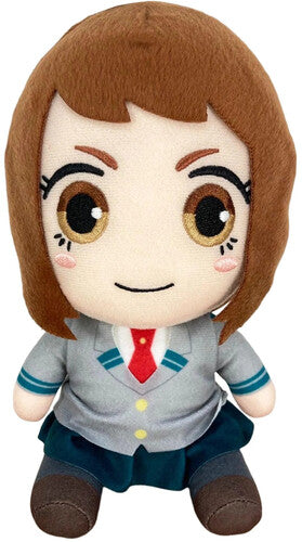 Mha S2 Ochaco Seifuku Sitting Plush 7 Great Eastern - My Hero Academia S2 - 7" Sitting Plush - Ochako Uraraka Seifuku (MHA)