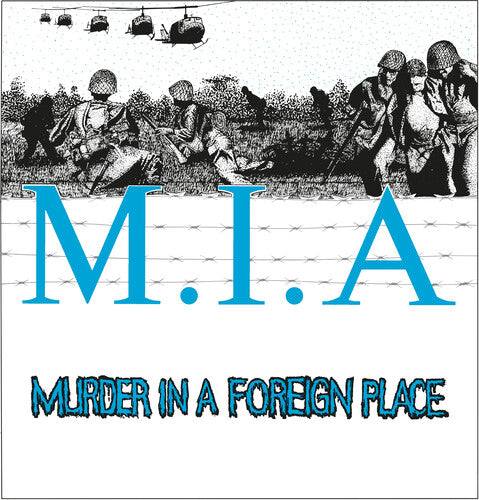 M.I.A. Murder In A Foreign Place - Blue - Record Album - Vinyl LP