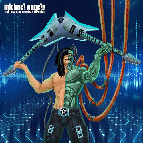 Michael Angelo Batio More Machine Than Man - Record Album - Vinyl LP