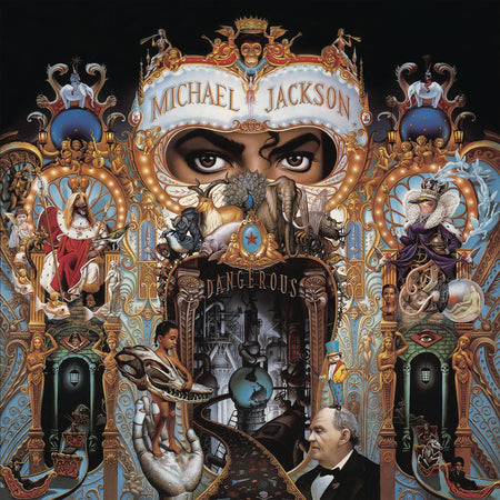 Michael Jackson 4 Album Collection: Off the Wall / Thriller / Bad /Dangerous - Limited Pressing Vinyl Record Album Set