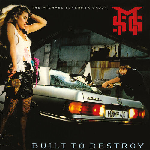 Michael Schenker Group Built To Destroy - Double Record Album - Vinyl LP