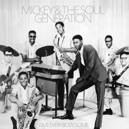 Mickey & the Soul Generation Give Everybody Some - Silver - Record Album - Vinyl LP