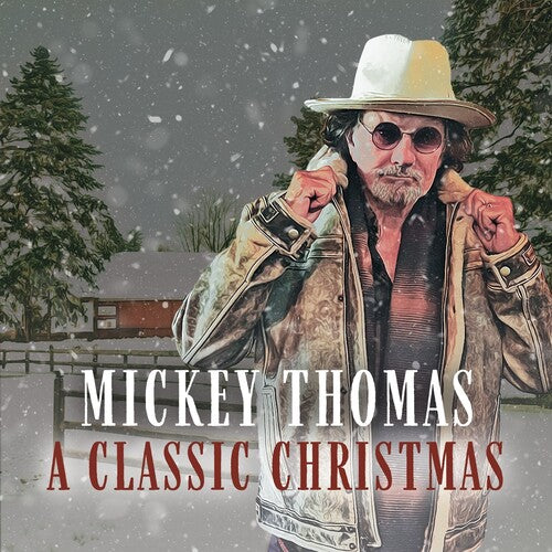 Mickey Thomas A Classic Christmas - Record Album - Vinyl LP