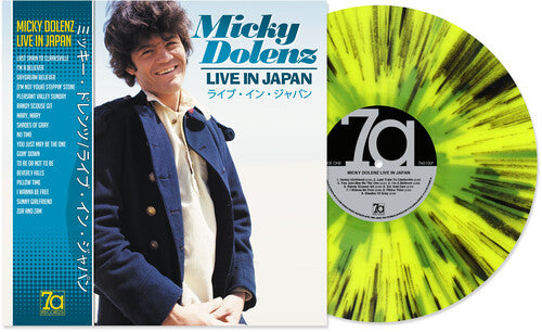 Micky Dolenz Live In Japan (Ltd edition 180gm Splatter Vinyl) - Record Album - Vinyl LP