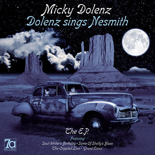 Micky Dolenz Sings Nesmith The EP (Ltd 10-inch Blue Vinyl) - Record Album - Vinyl LP