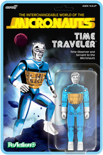 Micronauts Reaction+ Wave 03 - Time Traveler (Tran Super7 - Micronauts - ReAction+ Wv3 - Time Traveler (Translucent Blue) - CD Album