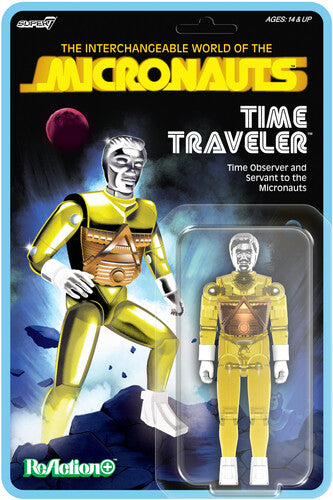 Micronauts Reaction+ Wave 03 - Time Traveler (Tran Super7 - Micronauts - ReAction+ Wv3 - Time Traveler (Translucent Yellow) - CD Album