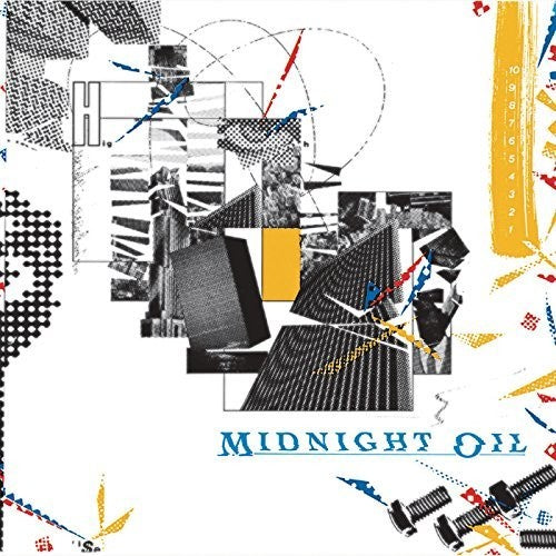 Midnight Oil 10 9 8 7 6 5 4 3 2 1 - Record Album - Vinyl LP
