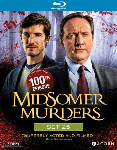Midsomer Murders Set 25 Midsomer Murders: Set 25 - 3-Disc Blu-Ray Set