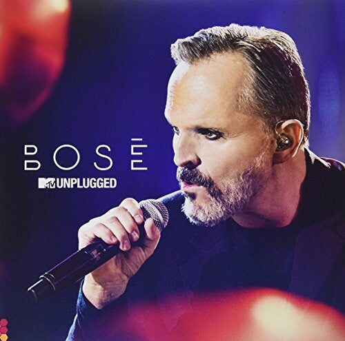 Miguel Bosé MTV Unplugged - Triple Record Album - Vinyl LP