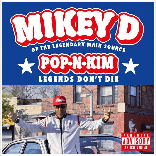 Mikey D Pop-n-kim (legends Don't Die) - Record Album - Vinyl LP