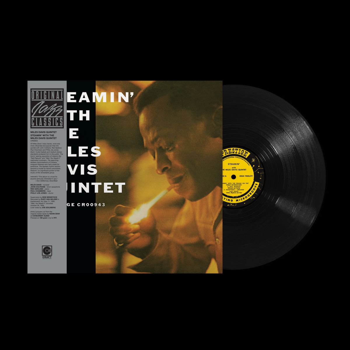 Miles Davis Quintet Steamin' with the Miles Davis Quintet (Original Jazz Classics Series) (180G) [LP]