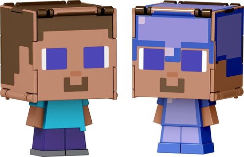 Minecraft Minecraft Flippin' Figs Steve and Enchanted Armor Steve, 2-in-1 - CD Album