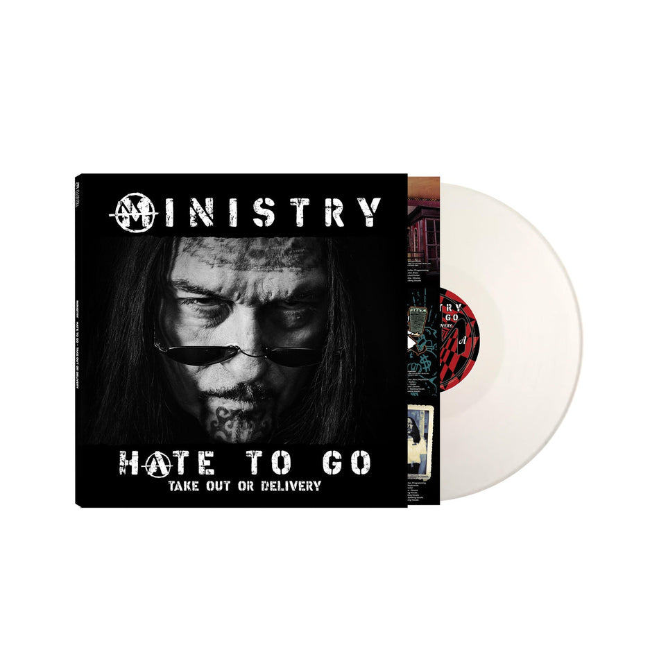 MINISTRY Hate To Go - Take Out Or Delivery (Limited Edition) [White Vinyl]