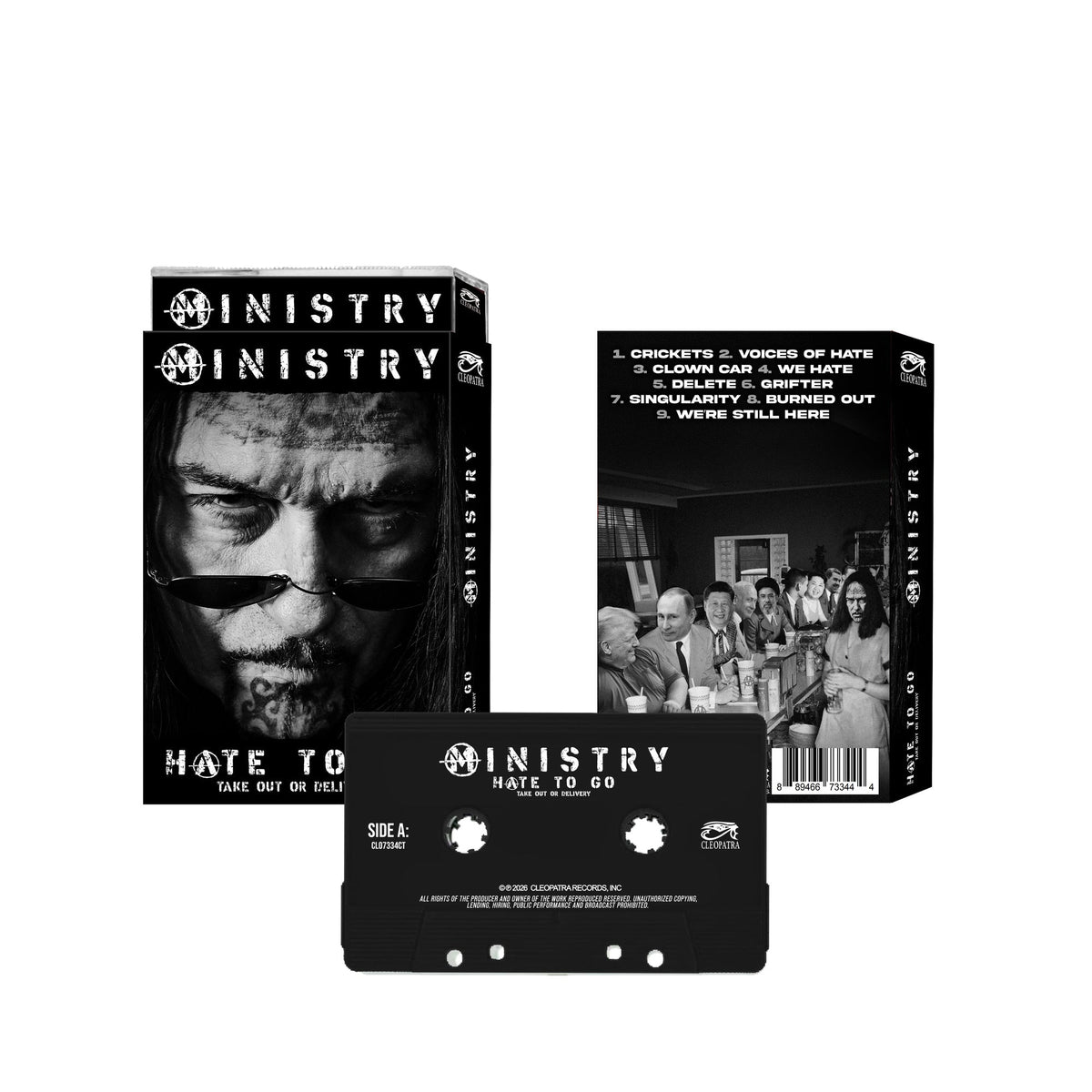 MINISTRY Hate To Go - Take Out Or Delivery