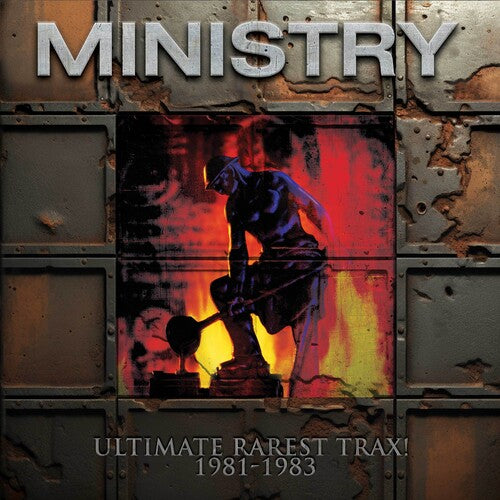 MINISTRY Ultimate Rarest Trax! - Silver - Record Album - Vinyl LP