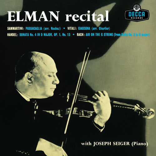 Mischa Elman Recital - Record Album - Vinyl LP
