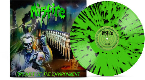 Misfire Product of the Environment - Black/Green - Record Album - Vinyl LP