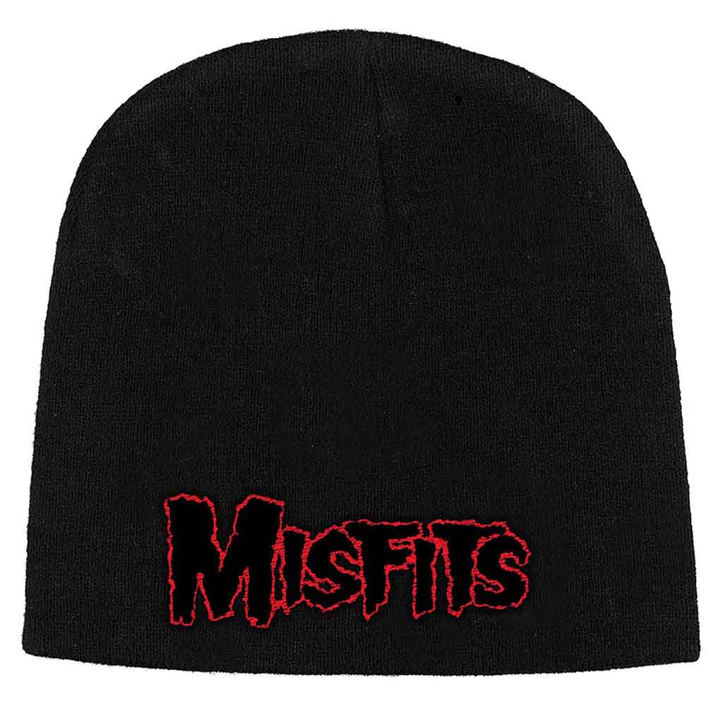 Misfits Red Logo Black