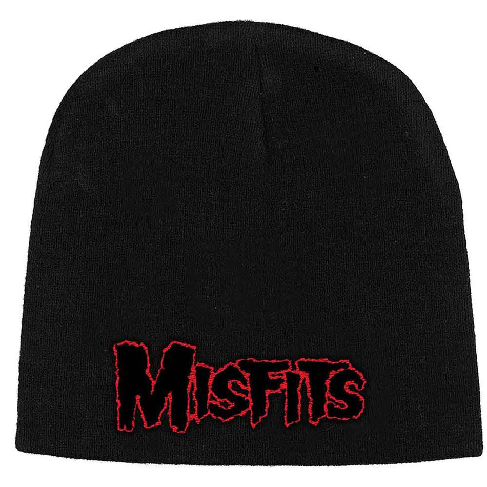 Misfits Red Logo Black